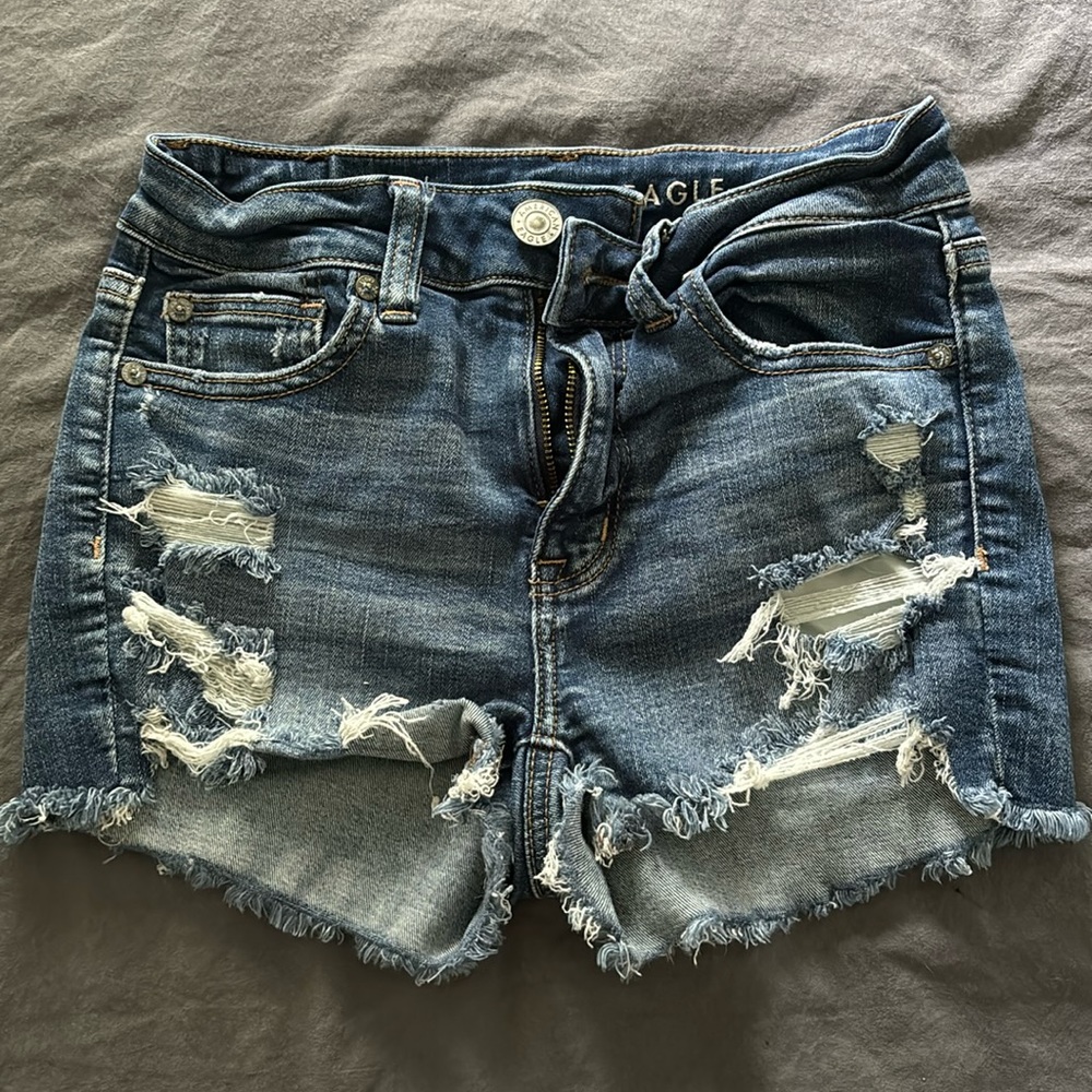 Distressed American Eagle Shorts! Size 0